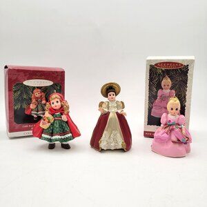 Hallmark Lot of MADAME ALEXANDER Vintage Keepsake Christmas Ornaments